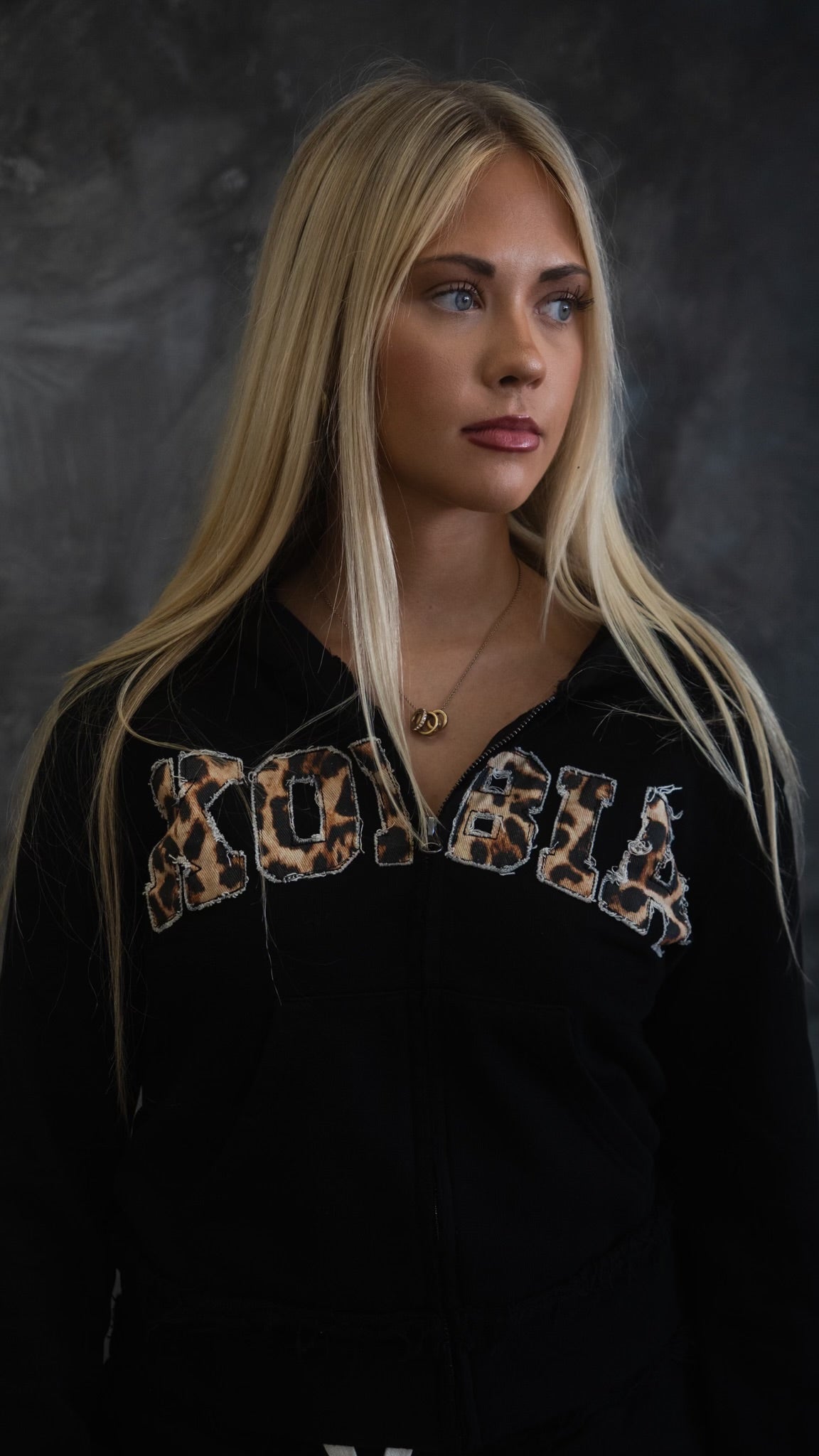 Cheetah Zip Up Hoodie